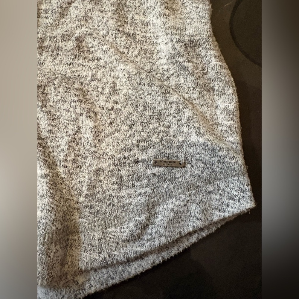 Abercrombie & Fitch Y2K Women’s  Gray Long Sleeve Top Size Small Preppy, 90s - Picture 8 of 12